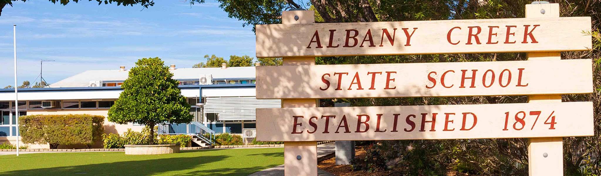 Albany Creek State School — established 1874 as Chinamans Creek Primary School