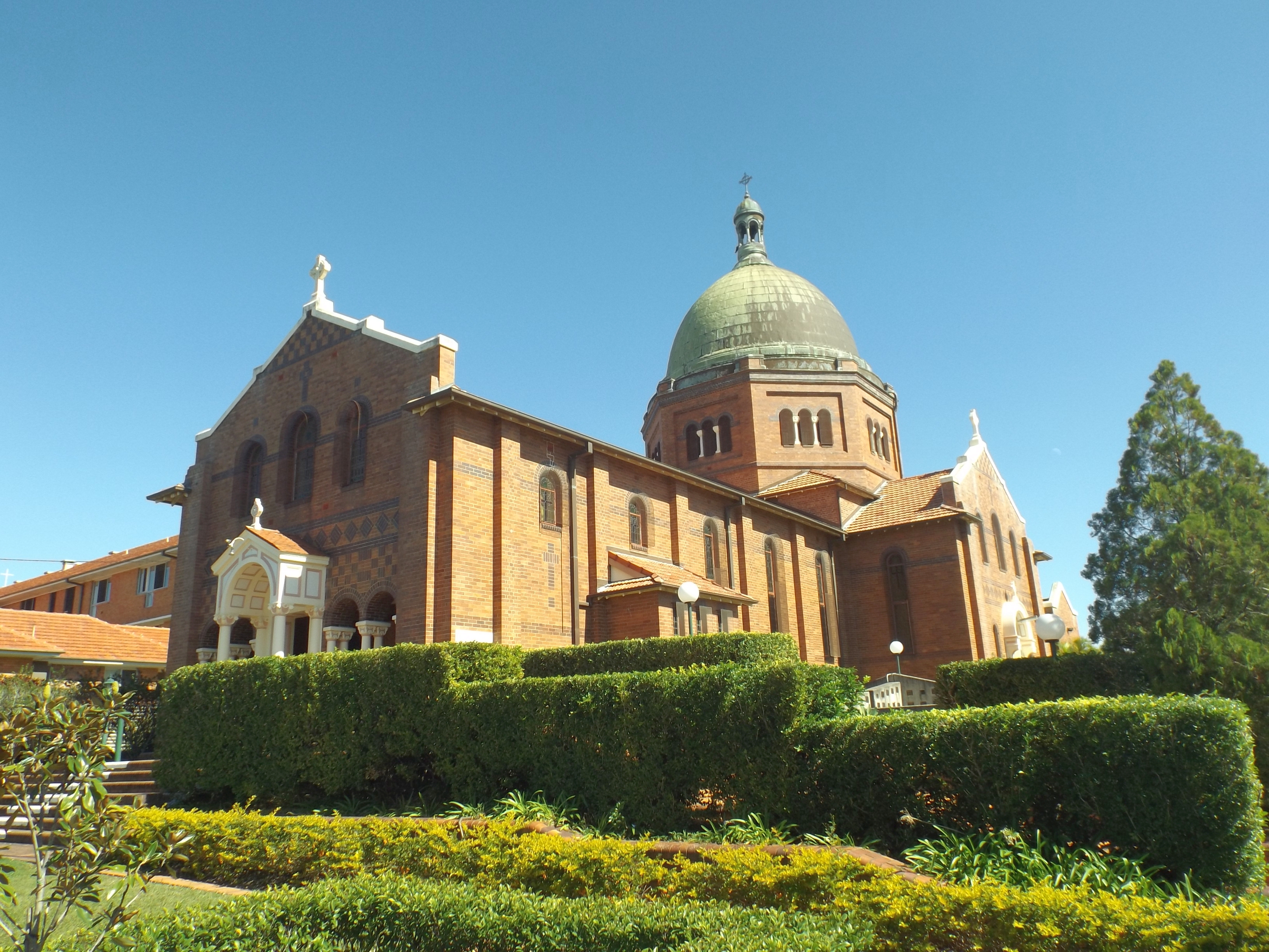 Corpus Christi Church, Nundah — heritage-listed Romanesque Revival church with copper dome