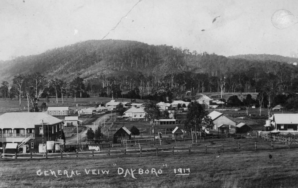 General view of Dayboro, 1917 — State Library of Queensland