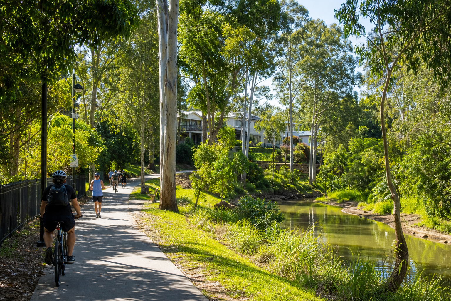 Kedron Brook — the creek that gave the suburb its biblical name